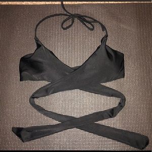 Women’s Black Swim Top